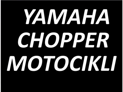4. YAMAHA chopper motocikli